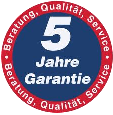 5-Jahre-Garantie